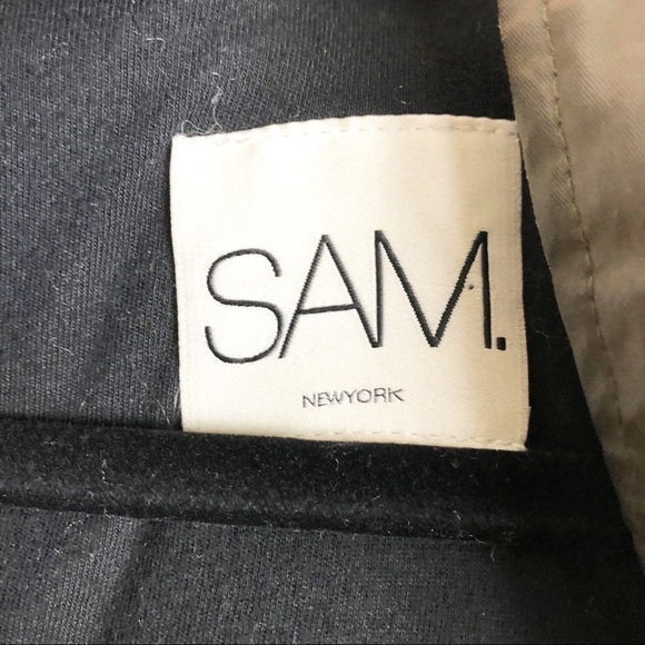 SAM. Devon Parka Fur Coated Zip Jacket Green Medium Cotton Winter Fall Warm - Picture 12 of 14